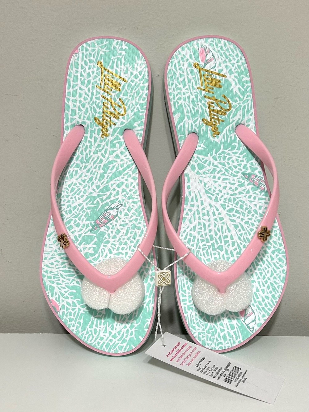NWT Lilly Pulitzer Women’s Pool Flip Flop